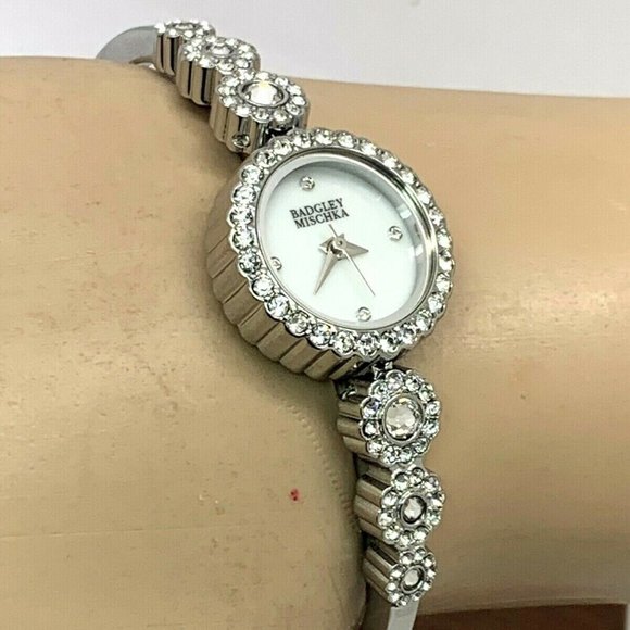 Badgley Mischka BA/1405SVST Women's Watch - Picture 4 of 5